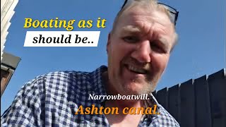 It gets better. The Ashton canal to Portland basin. My journey continues.. #950 