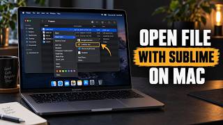 How to Open a File With Sublime Text on Mac