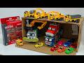 Tiny Cars, Bus Tayo Little Bus, Mobil Polisi, Pemadam Kebakaran, Truk Sampah, Collection Mini Cars