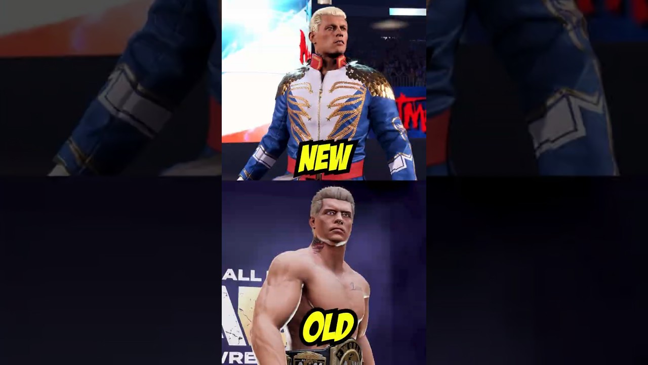 Коди Роудс AEW Fight Forever против WWE 2K25 