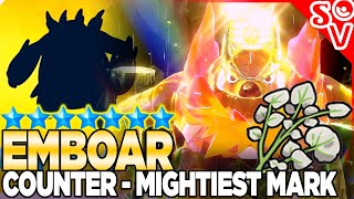 Emboar Herba Mystica Raid  Pokemon Scarlet And Violet over