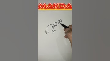MAKDA NAME SIGNATURE | MY NAME SIGNATURES