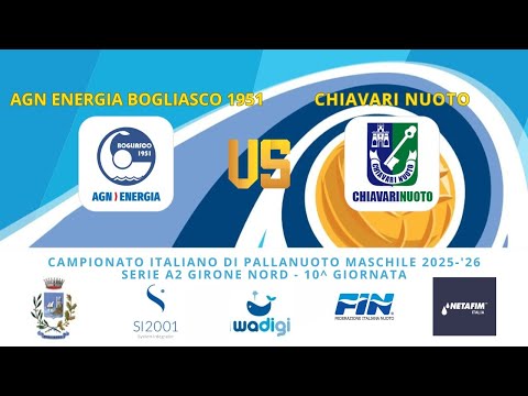AGN Energia Bogliasco 1951 vs Chiavari Nuoto 10-17