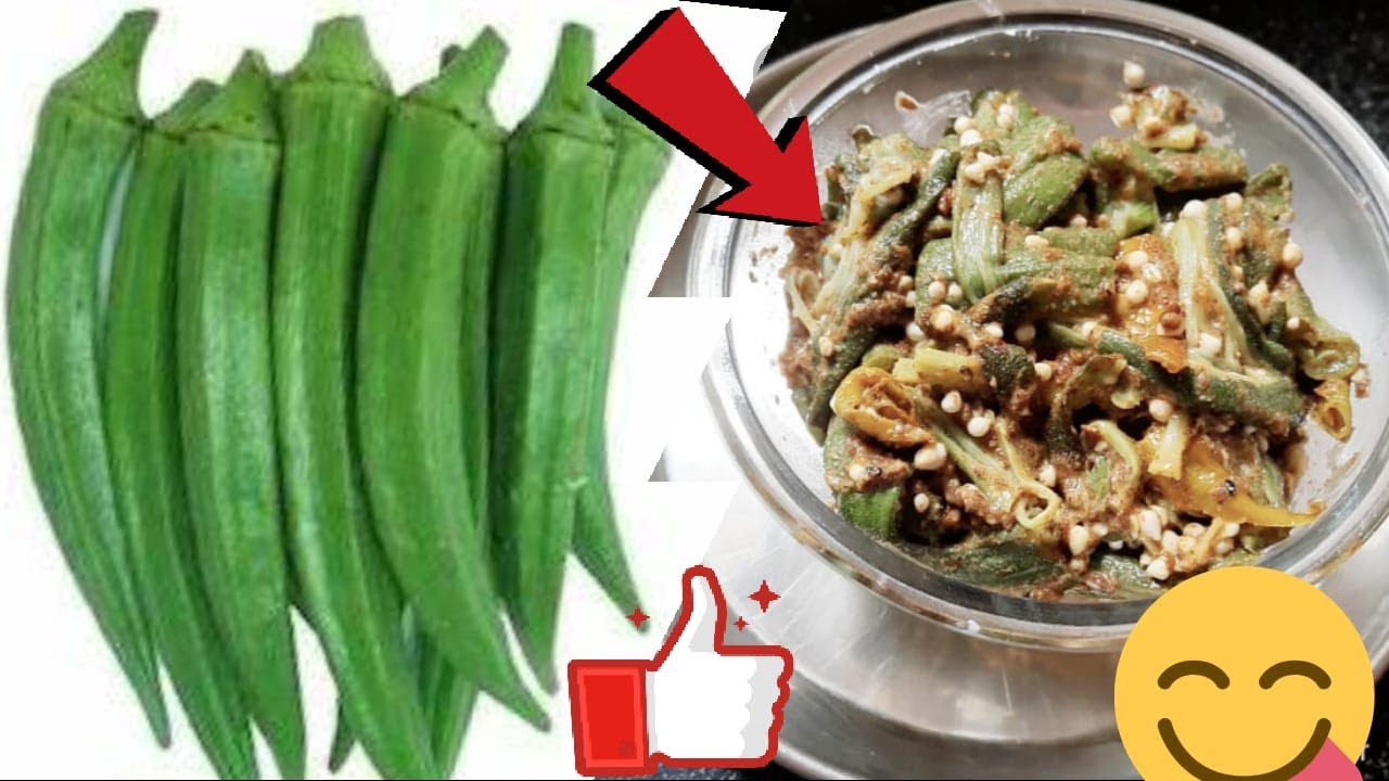 How to cook bhindi pickle quickly at home😋(bhindi ko achar