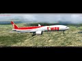 Prepar3D | T'WAY B777-300ER HL8706 TW245 ICN-NRT | Approaching Narita RWY16L