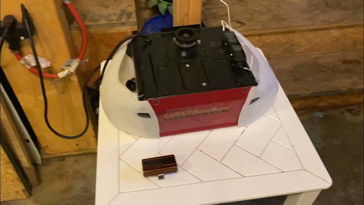 New liftmaster 3850P! - YouTube