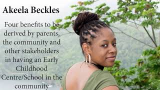 ECFS 1001 History and Philosophy of Early Childhood Development