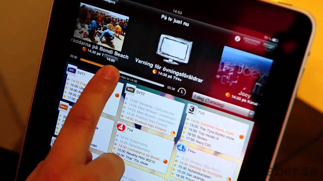 TV .nu i din iPad