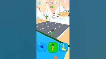 Shape-shifting Funny Race All Level Gameplay Walkthrough Master Level #3010  BeamNG.drive #Shorts