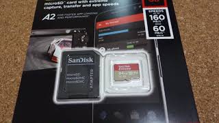 マイクロSD 64GB SanDisk サンディスク Extreme microSDXC A2 SDSQXA2-064G 海外パッケージ品ベンチマークテスト