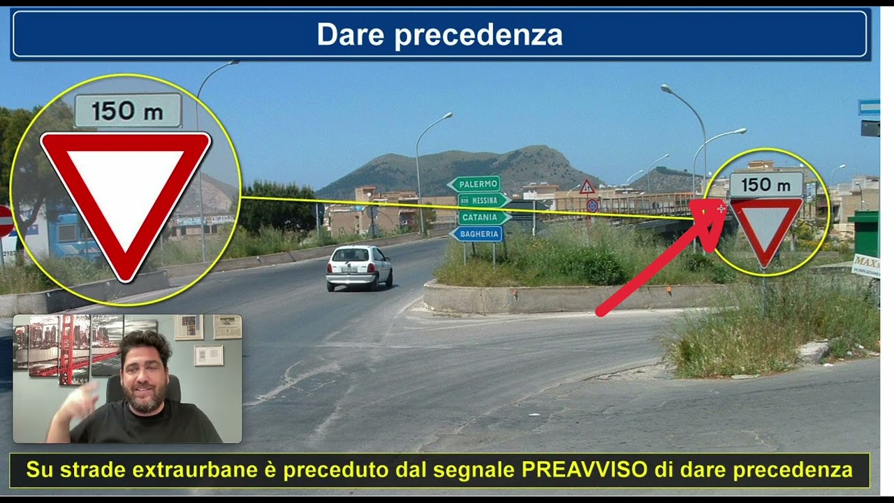 Preavviso di dare precedenza