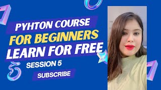 Python For Beginners Series | Learn Python for Free | Environment Setup - Session 5