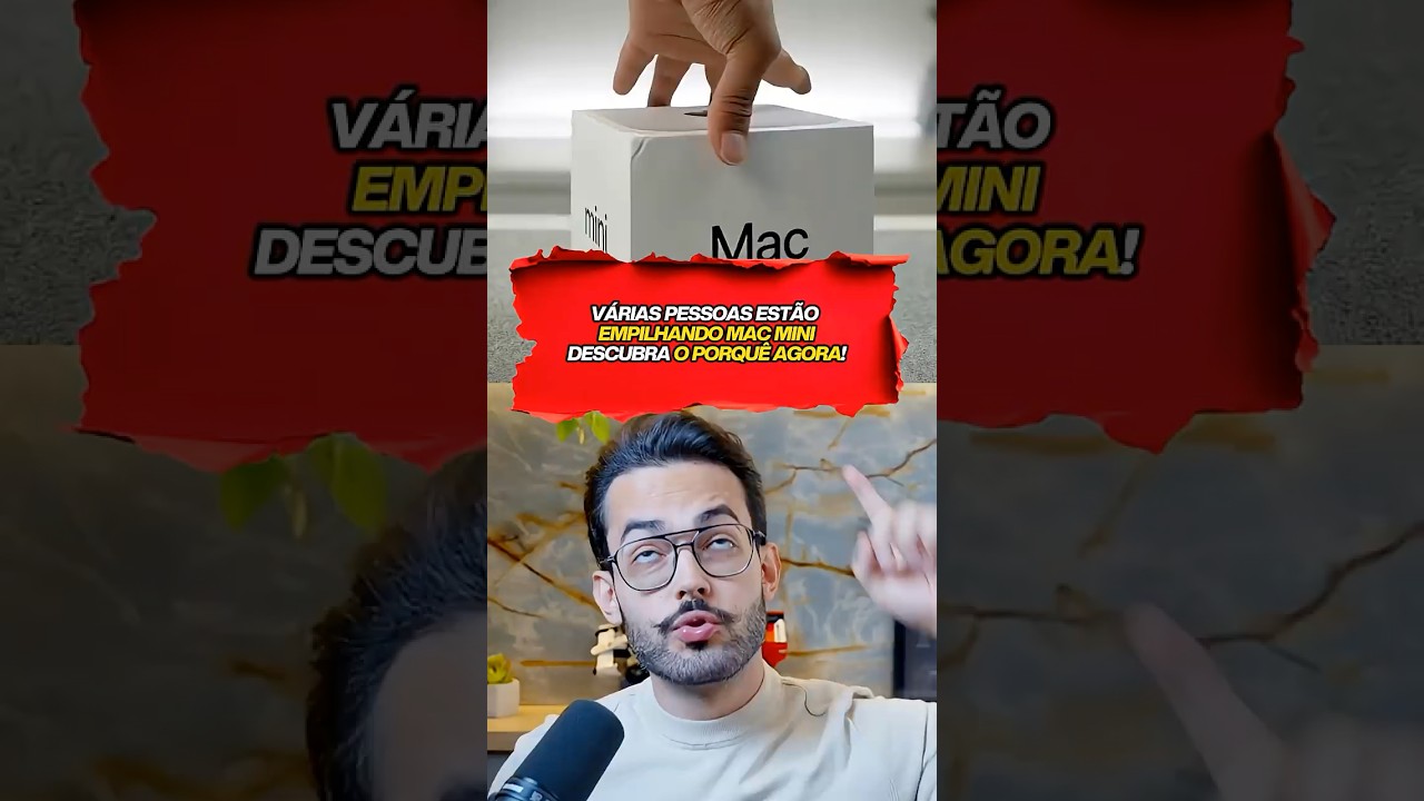😱 Mac Mini está ESGOTANDO no mundo inteiro e por um GRANDE motivo!