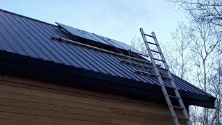 Roofing how to safely work on a steep metal roof