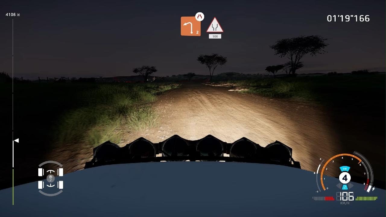 T598 WRC Generations –有夠好玩的超擬真肯亞夜跑開賽😸