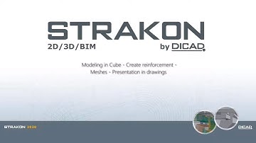 STRAKON 2020   BIM CAD Reinforcement Planning 3D