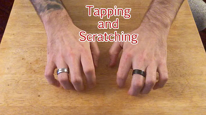 ASMR Scratching and Tapping on a Wood Table - No Talking - LOFI | Just Fine ASMR