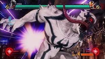 Marvel vs CAPCOM: infinite all venom hyper combo moves