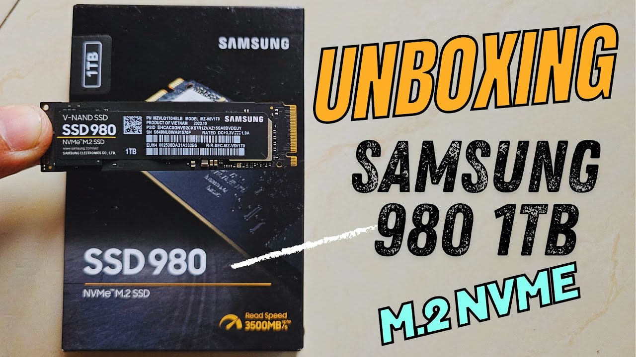 Samsung SSD in Budget: 1TB NVMe 980 | 3500/3000 Read/Write under $90