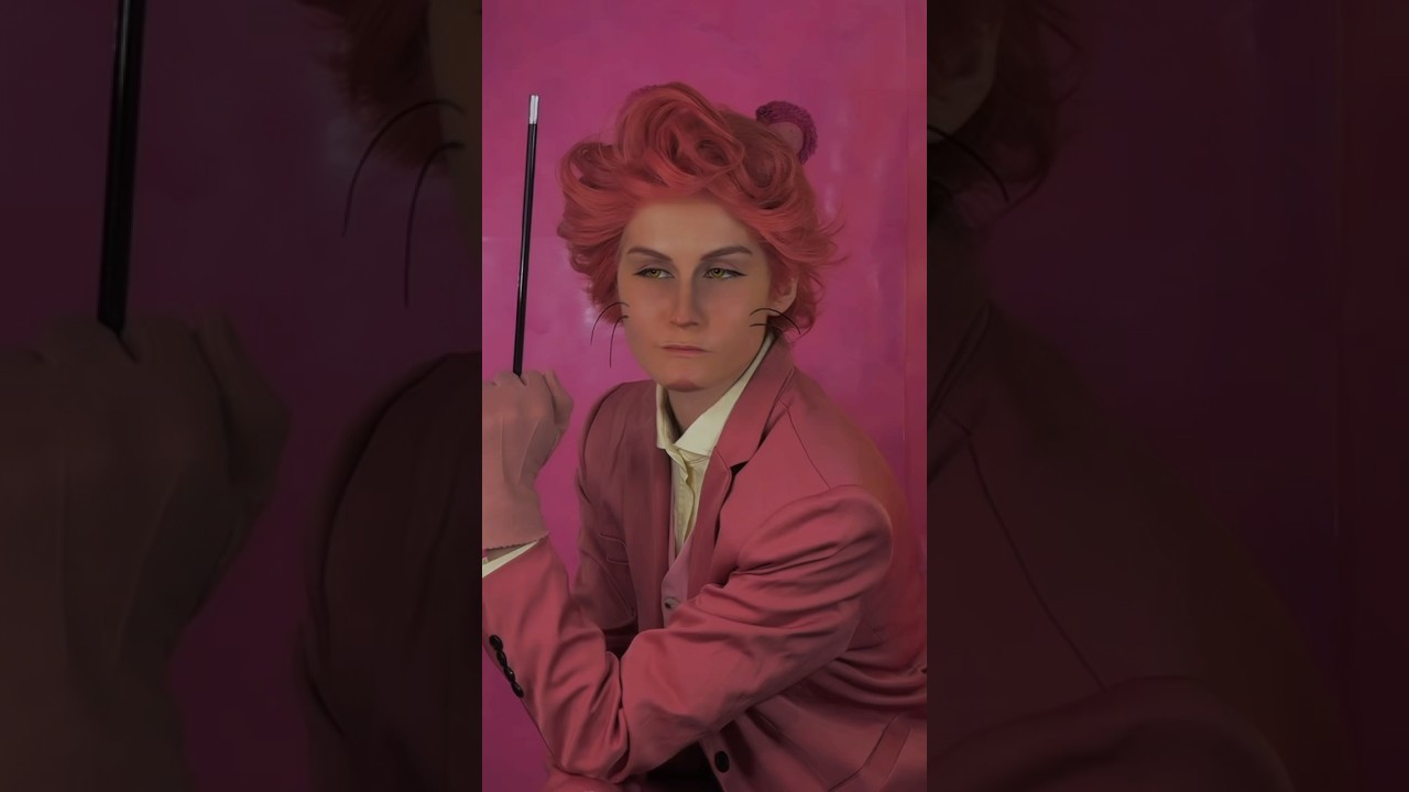 Oui j’ai fais le cosplay de la panthère rose car c’es toute mon enfance ! #cosplay #pinkpanther