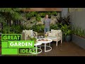 How to makeover a courtyard  garden  great home ideas