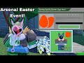 EASTER DOMINUS SKIN SHOWCASE IN ARSENAL! ROBLOX ARSENAL EASTER EVENT!
