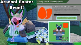 EASTER DOMINUS SKIN SHOWCASE IN ARSENAL! ROBLOX ARSENAL EASTER EVENT!