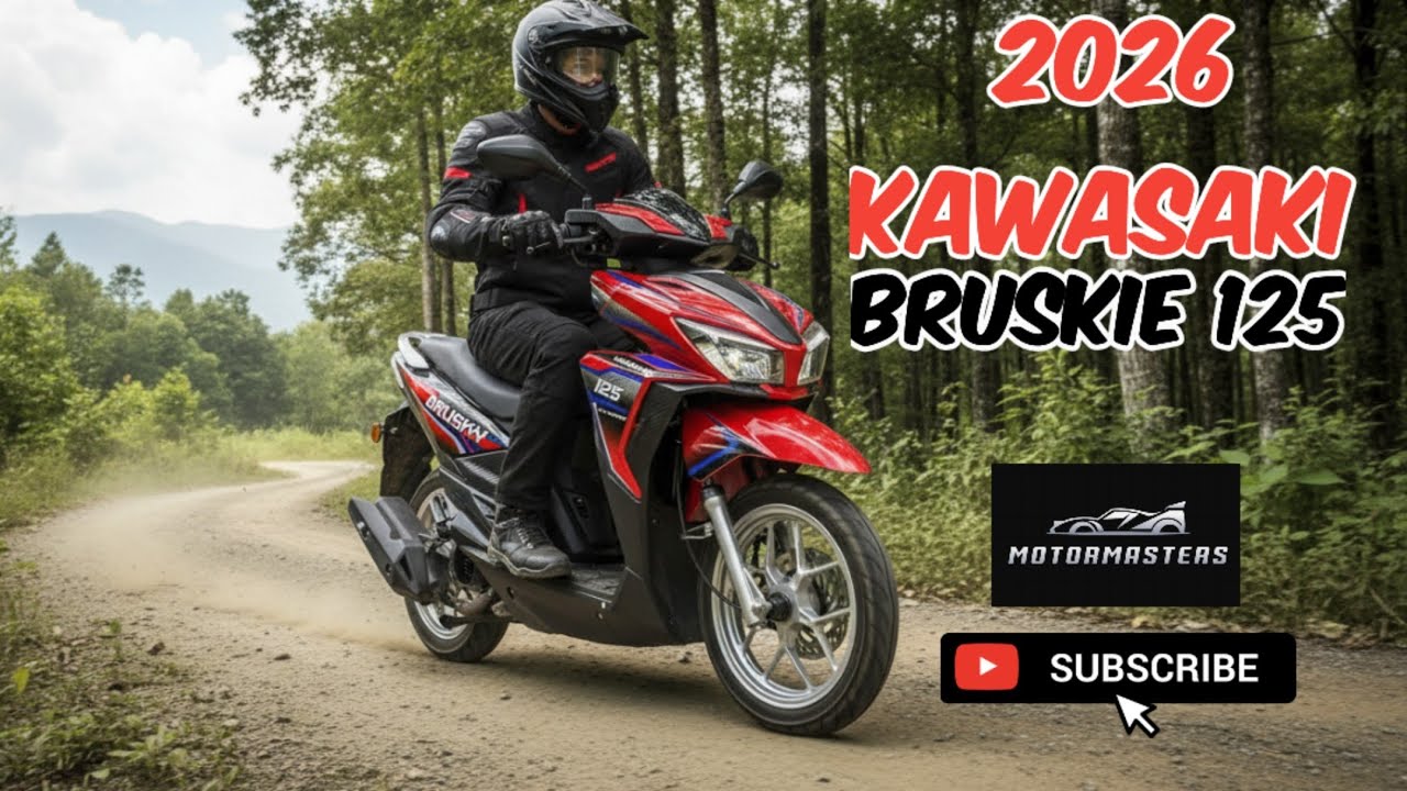 Обзор мотоцикла Kawasaki Brusky 125 2026 года – компактный, экономичный и готовый к городским усл...