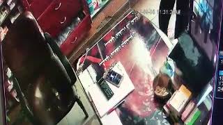 فديو سرقة صيدلية بمدينة السلام