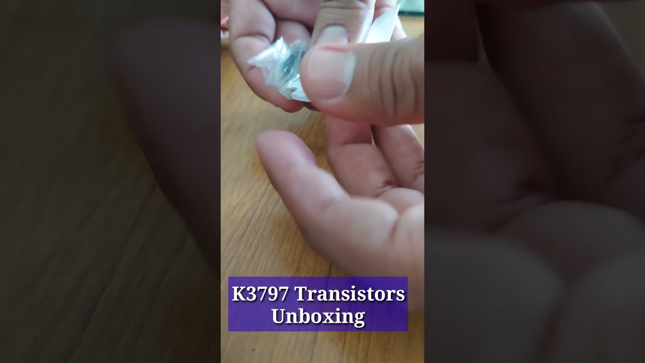 #shorts | K3797 Transistors Unboxing | electronics components | - YouTube