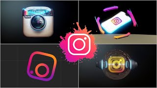 Instagram Logo Intro - Compilation