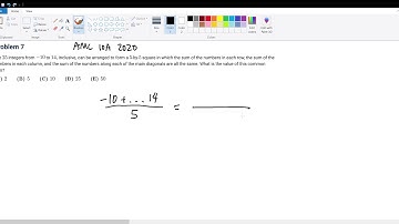 AMC 10A 2020 Problem 7