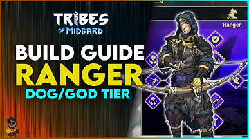 RANGER BUILD GUIDE - Best Skills, Weapons and Armour, DOG/GOD MODE!! Tribes of Midgard!