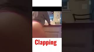 Video thumbnail of "big butt shaking asmr #shorts #youtubeshorts #crazy#twerking"