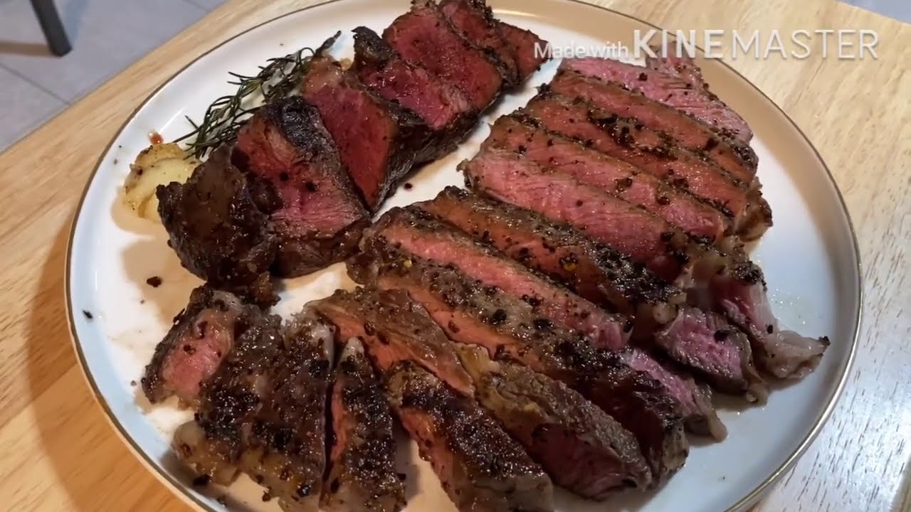 ้how to steak : Ribeye & Tenderloin by oat - YouTube