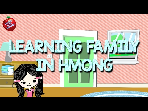 Hmong Channel Learning Family Names in Hmong on Hmong Kids Channel