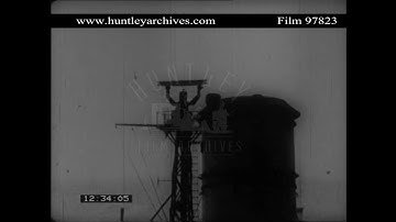 World War Two Radar.  Archive film 97823