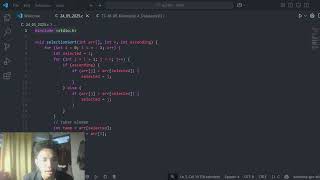 Selection Sort Max Element 20 - Algoritma dan Pemrograman