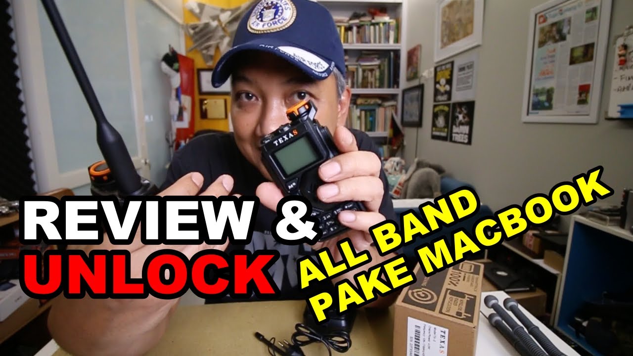 REVIEW UNLOCK HT ALL BAND Texas, ASA, Quansheng Pakai Macbook MacOS