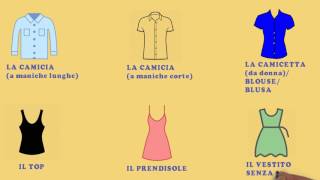 ABBIGLIAMENTO ESTIVO (lessico italiano) ABBIGLIAMENTO ESTIVO (lessico italiano)