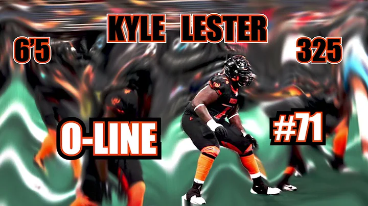 KYLE LESTER - 2022 Football Highlights (Offensive ...