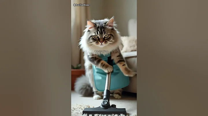 Watch the video about Fluffy Maine Coon Cat Leaf Village Dance (Hilariously Cute Moves) | Cute Cat Leaf Village Dance #cat