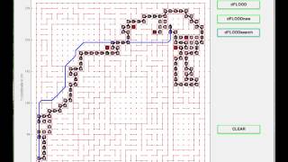 2011 Japan final - Simulation of Halfsize micromouse search