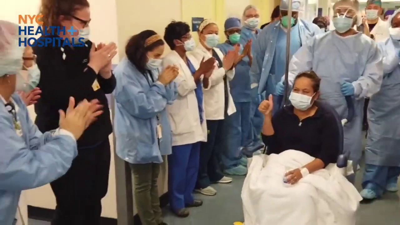 Metropolitan Patients Discharged to Rousing Applause