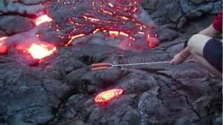 Exploring Lava Flows in Hawaii