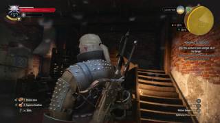 The Witcher 3: Indoor rain glitch