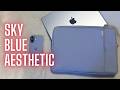 Sky Blue Everything: iPhone 17, MacBook Air & Tomtoc Sleeve!
