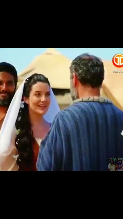 miriam y Hur se casan💑 moises y los diez mandamientos edit 😄❤❤