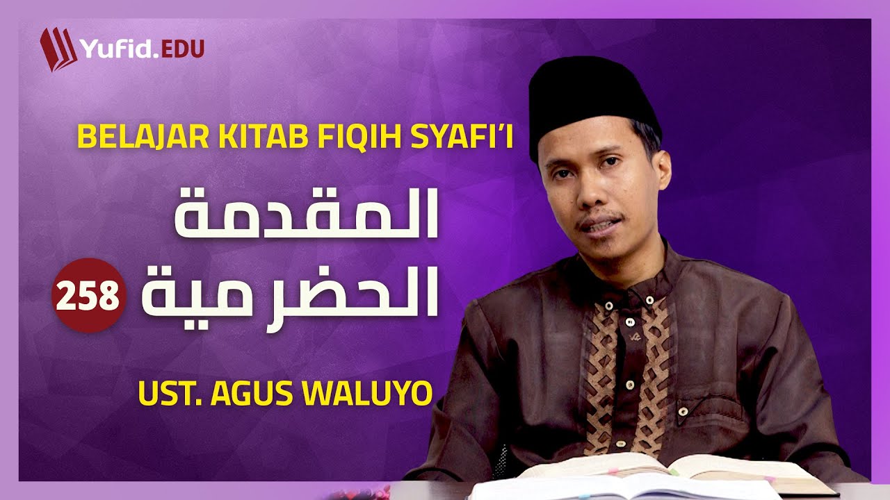 258. Hukum Shalat Sendirian di Belakang Shaf (Fiqih Mazhab Syafi'i) - Ustadz Agus Waluyo