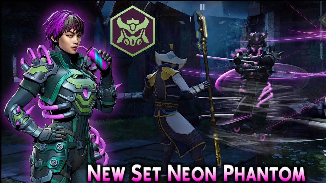 Новый комплект NEON PHANTOM с новым стилем оружия — это просто нечто! 🤯 | Shadow Fight 3 🔥